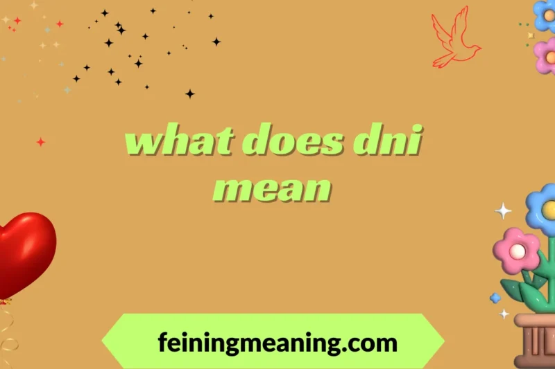 “DNI Meaning Explained: What It Really Means Online” 2025-26