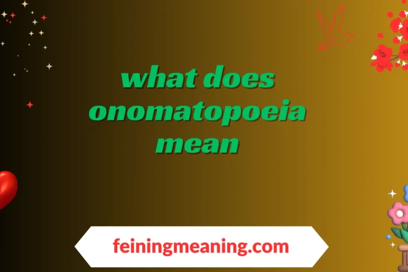 What Does Onomatopoeia Mean? Sound Words Explained 2025