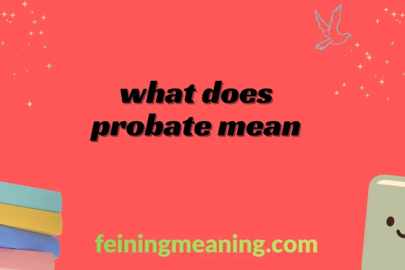What Does Probate Mean? Full Process Explained Simply 2025