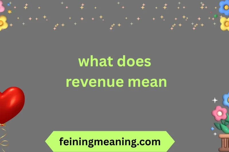 “Revenue Meaning Explained: Types, Examples & Business Insights 📚✨” 2025-26