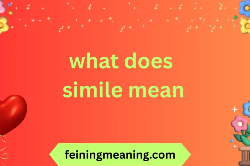 What Does Simile Mean? Easy Guide with Examples 2025-26