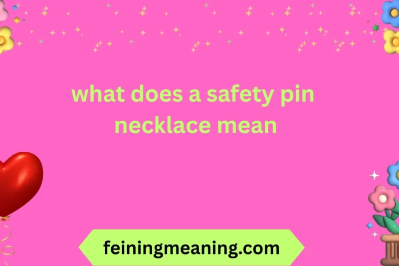 What Does a Safety Pin Necklace Mean? 😍✨ 2025-26