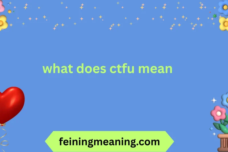 What Does CTFU Mean? A Complete Guide 😍🔥✨2025-26
