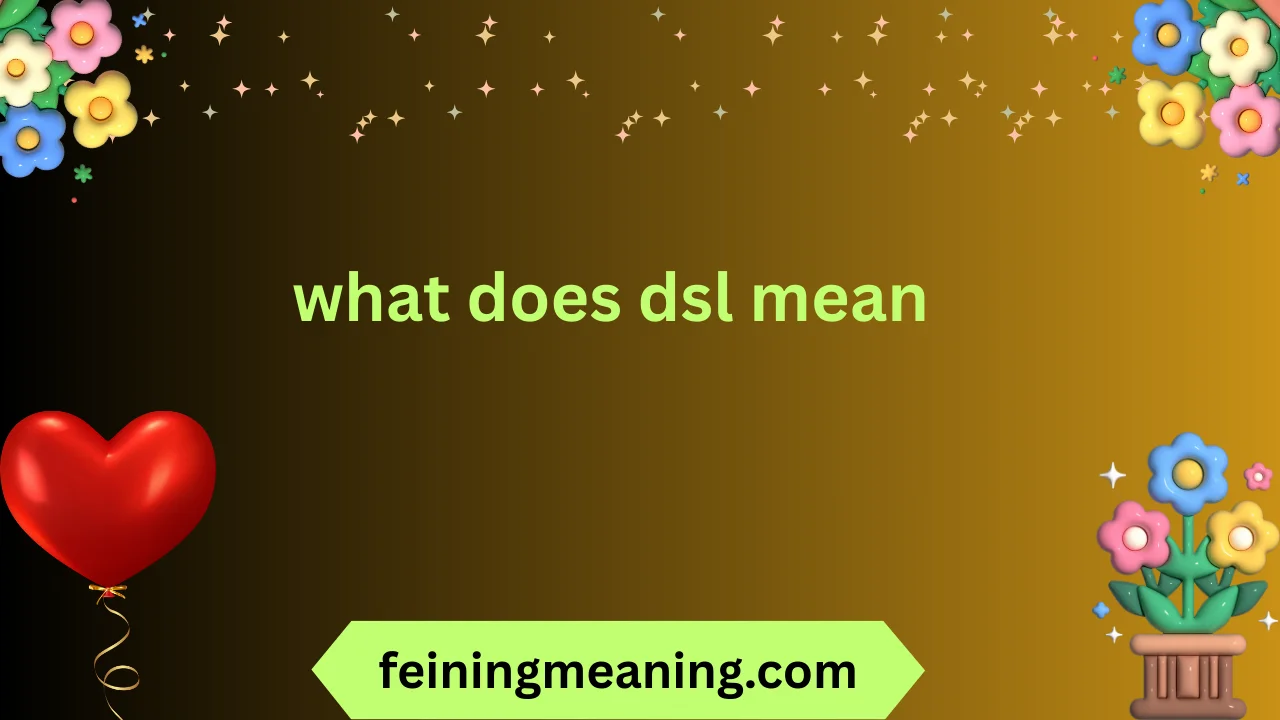 what does dsl mean
