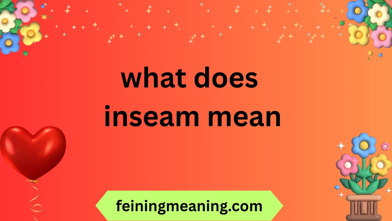 what does inseam mean