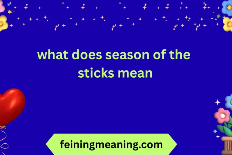 What Does Season of the Sticks Mean? 😍🔥 2025-26