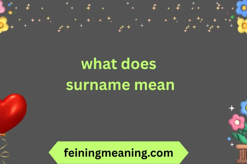 What Does Surname Mean? Discover Its History and Significance 🔥✨ 2025-26