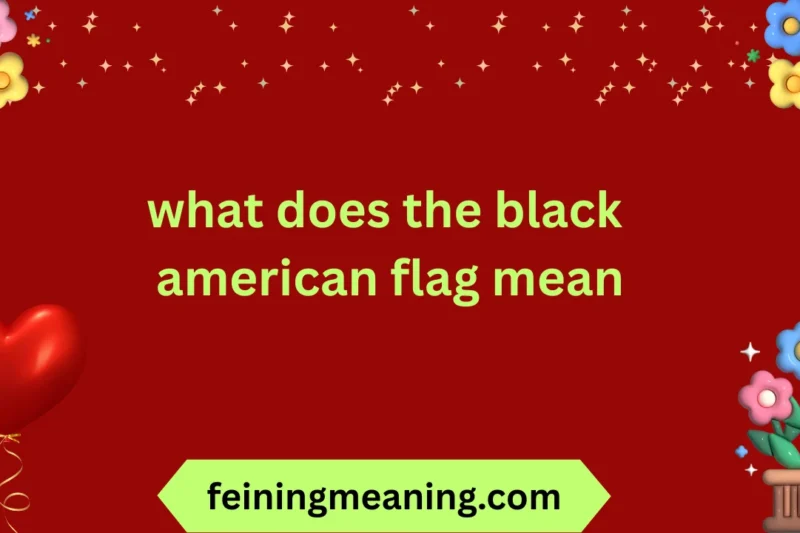 What Does the Black American Flag Mean? 2025-26