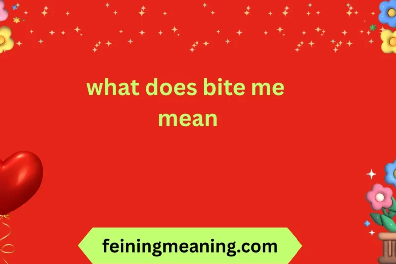 What Does “Bite Me” Mean? Full Explanation and Usage Guide 😎🔥 2026