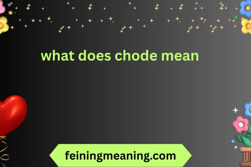 What Does Chode Mean? Complete Guide 2026