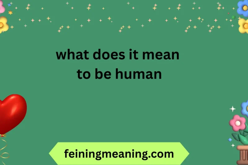 What Does It Mean to Be Human? Explained 2026