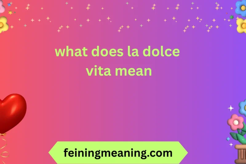 La Dolce Vita Meaning Explained | Live Life Fully 2026