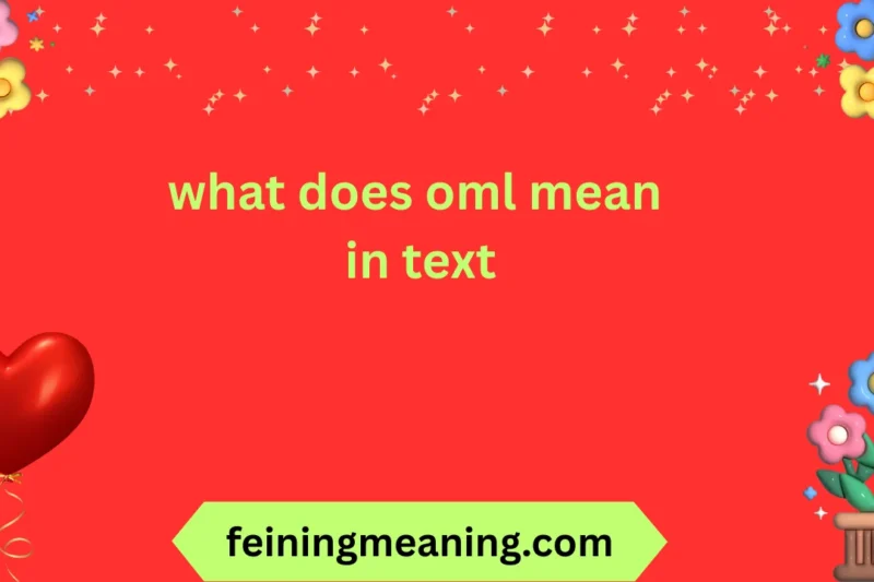 What Does OML Mean in Text? Explained Clearly 😍✨ 2026