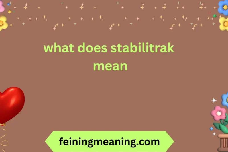 What Does StabiliTrak Mean – Vehicle Safety Explained 2026